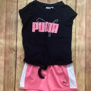 Little Girls Puma Set